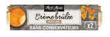 Crème Brulée Nature à Super U dans Condat-sur-Ganaveix