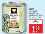 Herzstücke Naturals für Hunde Angebote von EDEKA bei Marktkauf Bietigheim-Bissingen für 1,99 €