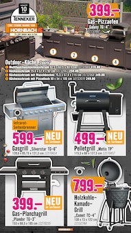 Backofen im Hornbach Prospekt "Dir ist vieles Latte. Nur nicht Dein Garten." mit 31 Seiten (Karlsruhe)