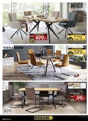 Aktueller BRAUN Möbel-Center Prospekt mit Stuhl, "60 JAHRE BRAUN MÖBEL-CENTER", Seite 12