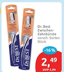 Zwischen-Zahnbürste von Dr. Best für 2,49 € bei budni im Angebot Zwischen-Zahnbürste von Dr. Best im aktuellen budni Prospekt