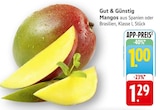 Mangos im Angebot bei EDEKA in Stuttgart Mangos Angebote von Gut & Günstig bei EDEKA Stuttgart für 1,00 €