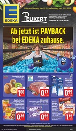 Aktueller EDEKA Supermarkt Prospekt in Weidenberg und Umgebung, "Wir lieben Lebensmittel!" mit 28 Seiten, 07.01.2025 - 11.01.2025