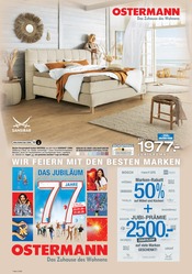 Aktueller Ostermann Prospekt mit Boxspringbett, "77 Jahre Ostermann – Das Jubiläum", Seite 1