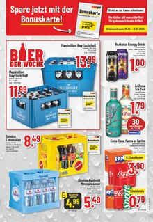 Coca Cola im EDEKA Prospekt "Aktuelle Angebote" mit 26 Seiten (Erftstadt)