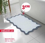 Tapis de bain vagues en promo chez B&M Tapis de bain vagues dans le catalogue B&M