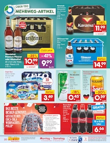 Cola im aktuellen Netto Marken-Discount Prospekt (Würzburg) Cola im Netto Marken-Discount Prospekt "Aktuelle Angebote" mit 63 Seiten (Würzburg)