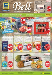 Aktueller EDEKA Supermarkt Prospekt in Bornheim und Umgebung, "Aktuelle Angebote" mit 28 Seiten, 22.09.2025 - 27.09.2025