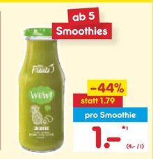 Smoothies bei Netto Marken-Discount in Gladbeck Smoothies im Angebot bei Netto Marken-Discount Gladbeck für 1,00 €