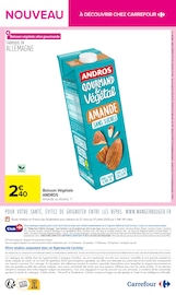 Promos Amande dans le catalogue "LES NOUVEAUTÉS" de Carrefour à la page 16