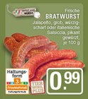 Frische Bratwurst Jalapeño im Angebot bei EDEKA in Haltern am See Frische Bratwurst Jalapeño Angebote bei EDEKA Haltern am See für 0,99 €