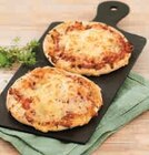 Pizza Jambon Emmental ou Jambon Emmental Champignons en promo chez Super U Besançon à 7,35 €