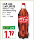 Coca-Cola, Fanta, Sprite Angebote von Coca-Cola bei Marktkauf Köln für 1,19 €
