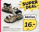 Sandalen für 16,00 € bei Netto mit dem Scottie im Angebot Sandalen im aktuellen Netto mit dem Scottie Prospekt