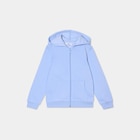 La Halle Scionzier - Promo Sweat zippé à capuche droit molleton bleu clair fille Promo Sweat zippé à capuche droit molleton bleu clair fille à 8,99 € dans le catalogue La Halle à Scionzier