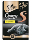 CREAMY SNACKS - 4X12G - SHEBA en promo chez Animalis CREAMY SNACKS - 4X12G - SHEBA dans le catalogue Animalis