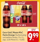 Aktuelles Coca-Cola², Mezzo Mix², Fanta Orange Angebot bei E center in Stuttgart ab 9,99 €