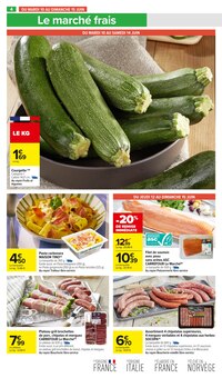 Promo Filet De Saumon dans le catalogue Carrefour Market du moment à la page 8