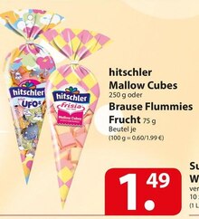 Mallow Cubes oder Brause Flummies Frucht bei famila Nordost in Hamburg Mallow Cubes oder Brause Flummies Frucht im Angebot bei famila Nordost Hamburg für 1,49 €