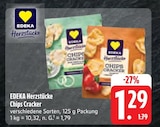 EDEKA Chemnitz - Herzstücke Chips Cracker Angebot im Prospekt Herzstücke Chips Cracker bei EDEKA im Chemnitz Prospekt für 1,29 €