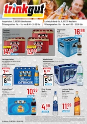 Trinkgut Discounter Prospekt der aktuellen Woche mit 4 Seiten, gültig von 31.08.2026 bis 05.09.2026, in Unterschleißheim und Umgebung Aktueller Trinkgut Discounter Prospekt in Unterschleißheim und Umgebung, "Aktuelle Angebote" mit 4 Seiten, 31.08.2026 - 05.09.2026