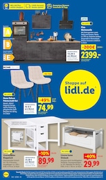 Lidl Stuhl im Prospekt 