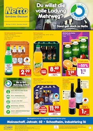 Netto Marken-Discount Prospekt für Goldbach mit 2 Seiten Netto Marken-Discount Prospekt "DER ORT, AN DEM DU IMMER AUSGEZEICHNETE PREISE FINDEST." für Goldbach, 2 Seiten, 21.09.2026 - 26.09.2026