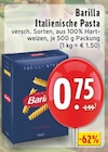 EDEKA Solingen - Italienische Pasta Angebot im Prospekt Italienische Pasta bei EDEKA im Solingen Prospekt für 0,75 €