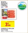 Chorizo à griller - Valtitude - Intermarché à Besançon Chorizo à griller - Valtitude en promo chez Intermarché Besançon à 3,80 €