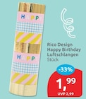 Happy Birthday Luftschlangen von Rico Design für 1,99 € bei budni im Angebot Happy Birthday Luftschlangen von Rico Design im aktuellen budni Prospekt