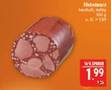 Filetrotwurst im Angebot bei Marktkauf in Leipzig Filetrotwurst Angebote bei Marktkauf Leipzig für 1,99 €