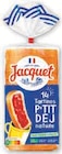 Pain de mie sans sucres ajoutés Tartine P'tit Dej Nature - Jacquet dans le catalogue Hyper U