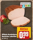 Bayrischer Leberkäse von Wilhelm Brandenburg im aktuellen REWE Prospekt