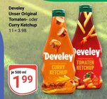 Unser Original Tomaten Ketchup Angebote von Develey bei GLOBUS Pirmasens für 1,99 €