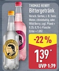 Bittergetränk von Thomas Henry im aktuellen ALDI Nord Prospekt