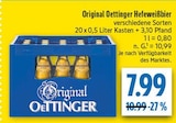 Hefeweißbier im Angebot bei diska in Hof Hefeweißbier Angebote von Original Oettinger bei diska Hof für 7,99 €