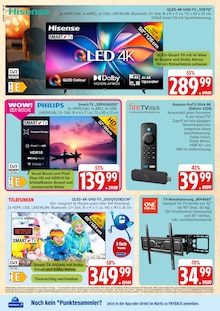 Fernseher im Marktkauf Prospekt "Top Angebote" mit 40 Seiten (Wismar)