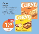 Riegel Erdnuss Süß & Salzig von Corny im aktuellen V-Markt Prospekt für 1,59 €