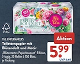 Aktuelle Toilettenpapier Angebote bei ALDI SÜD in Stuttgart Aktuelles Toilettenpapier mit Blütenduft und Motiv Angebot bei ALDI SÜD in Stuttgart ab 5,99 €