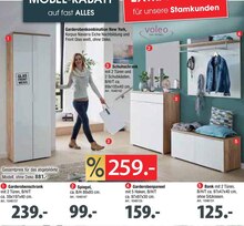 Garderobenkombination New York bei Zurbrüggen in Essen Garderobenkombination New York im Angebot bei Zurbrüggen Essen