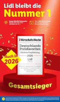 Lebensmittel Angebot im Lidl Prospekt, gültig von 09.03.2026 bis 14.03.2026 Lebensmittel Angebot im aktuellen Lidl Prospekt auf Seite 2
