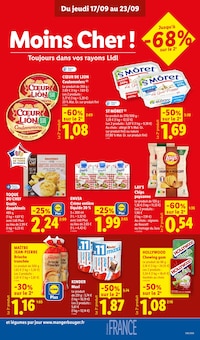 Promotion Gâteau dans le prospectus Lidl, valable du 17/09/2026 au 23/09/2026 Promo Gâteau dans le catalogue Lidl du moment à la page 13