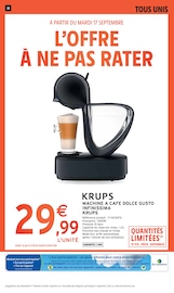 Dolce Gusto Angebote im Prospekt "C'EST NOTRE ANNIVERSAIRE ON VOUS INVITE AU RAYON SUN" von Intermarché auf Seite 38