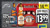 Helles, Weißbier Angebote von Erdinger bei EDEKA Kaufbeuren für 13,99 €