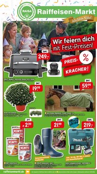 Aktueller Raiffeisenmarkt Prospekt (Hagen (Bremischen), 4 Seiten zum blättern Raiffeisenmarkt Prospekt Wir feiern dich mit Fest-Preisen! mit 4 Seiten