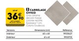 Promo CARRELAGE CIVICO à 36,90 € dans le catalogue Tout Faire à Bletterans