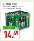 Aktuelle Bier Angebote bei Marktkauf in Dülmen Aktuelles Allgäuer Büble Angebot bei Marktkauf in Dülmen ab 14,49 €