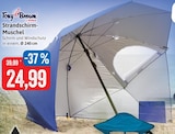 Aktuelle Sonnenschirm Angebote bei Kaufhaus Stolz in Rostock Aktuelles Strandschirm-Muschel Angebot bei Kaufhaus Stolz in Rostock ab 24,99 €