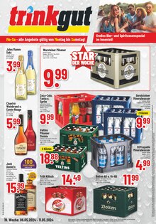 Aktueller Trinkgut Prospekt "Aktuelle Angebote" Seite 1 von 10 Seiten für Willich