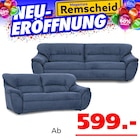 Aktuelles Utah 2,5-Sitzer + 2-Sitzer Sofa Angebot bei Seats and Sofas in Wuppertal ab 599,00 €